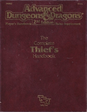 AD&D 2nd Edition - The Complete Thiefs Handbook  (B Grade) (Genbrug)